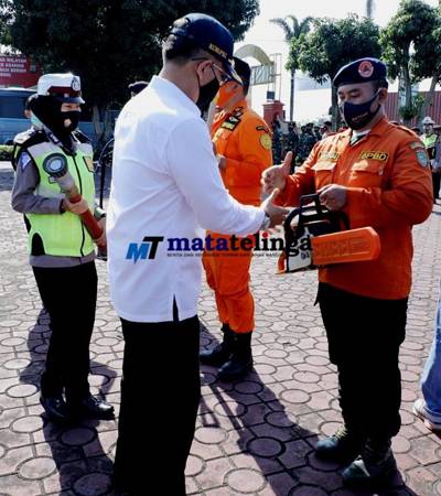 Antisipasi Bencana Alam Dan Atasi Penyebaran  Covid 19 Pemkab Asahan Gelar Apel Kewaspadaaan
