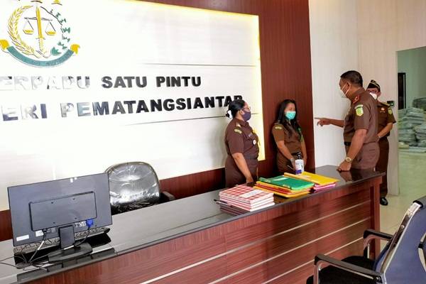 Giliran Posko Pemantauan Pilkada Siantar Disidak Wakajati Sumut