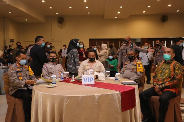 Kapolda Sumut Membuka  Acara Sosialisasi Perpol No. 4 Tahun 2020