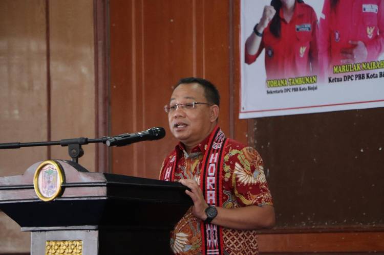 Walikota Binjai Hadiri Pelantikan DPC PBB Kota Binjai