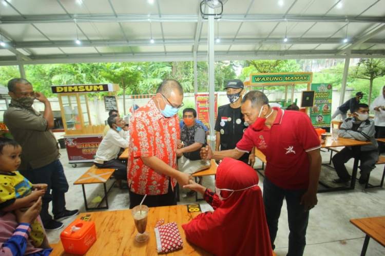 Dihadapan Relawan, Akhyar Akan Percantik Kawasan Kesawan
