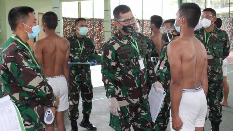 Pangdam I/BB Pimpin Sidang Pantukhir Calon Tamtama PK TNI AD Gel II TA 2020