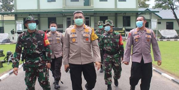 Danyon Zipur I/DD Sambut Kedatangan Kapolrestabes Medan ke Mako