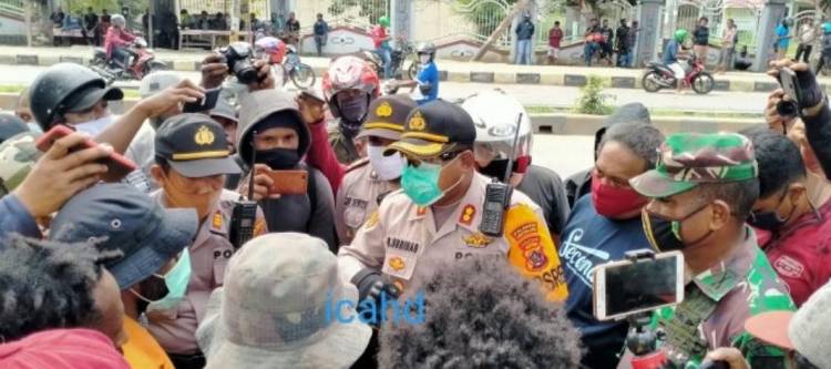 Pemuda Papua Berunjukrasa Minta Otsus Dilanjutkan