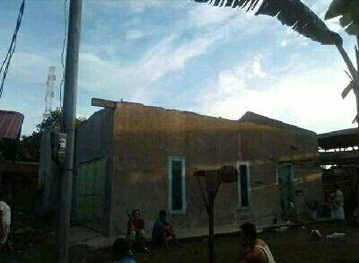 Puluhan Rumah Warga Porak Poranda