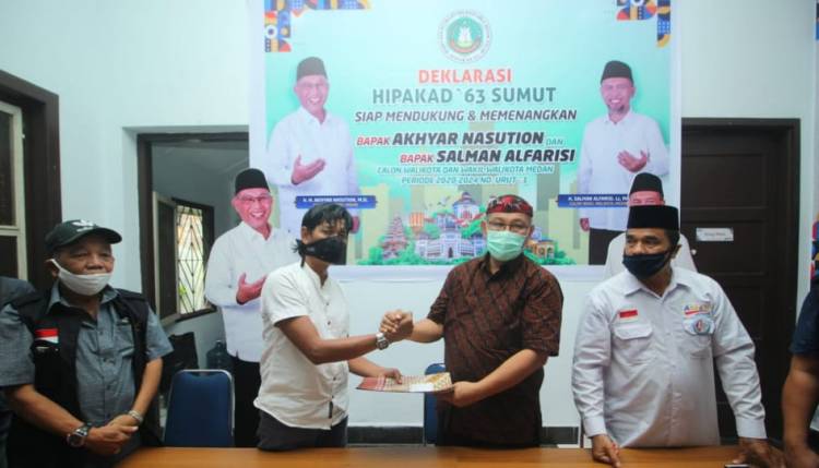 Hipakad 63 Sumut Berjuang Menangkan Akhyar-Salman