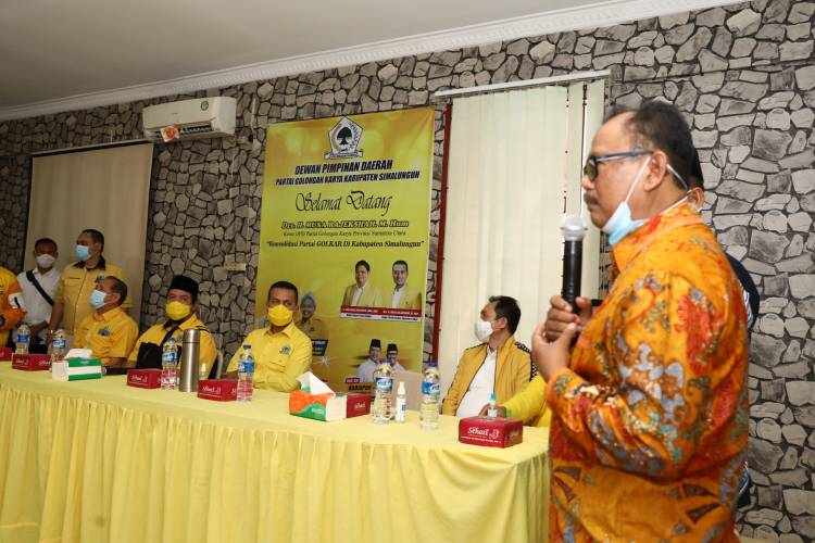 Pesan Moral saat Road Show Konsolidasi Partai Golkar Sumut