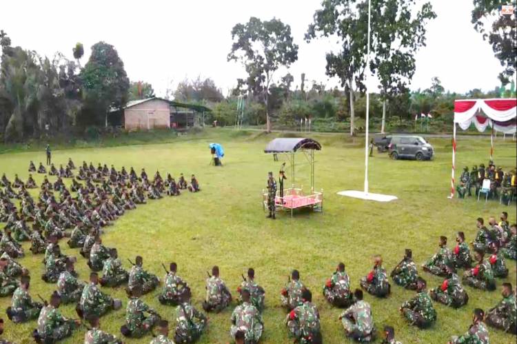 " Latihan Pratugas Yonif 122/TS"