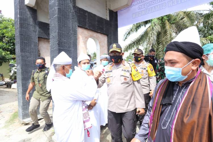 Jalin Silaturrahmi Lintas Agama, Kapolda Sumut kunjungi Pondok Tuan Guru Serambi Babussalam