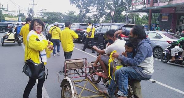 Memaknai Hari Pahlawan, 'Pejuang Masker Kuning' Ajak Warga Perangi Corona & Menangkan Bobby Aulia