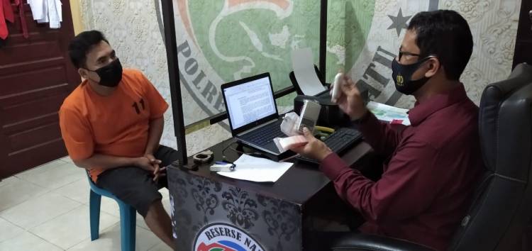 Pengedar Sabu Asal  Pangkatan Ditangkap Polisi Saat Menuggu Pembeli