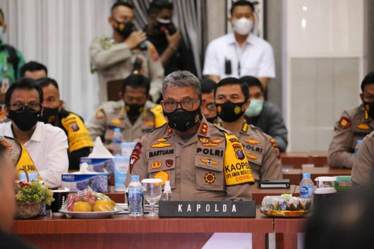 Kapolda Sumut Paparkan Situasi Kamtibmas  di Hadapan  Komisi III DPR RI