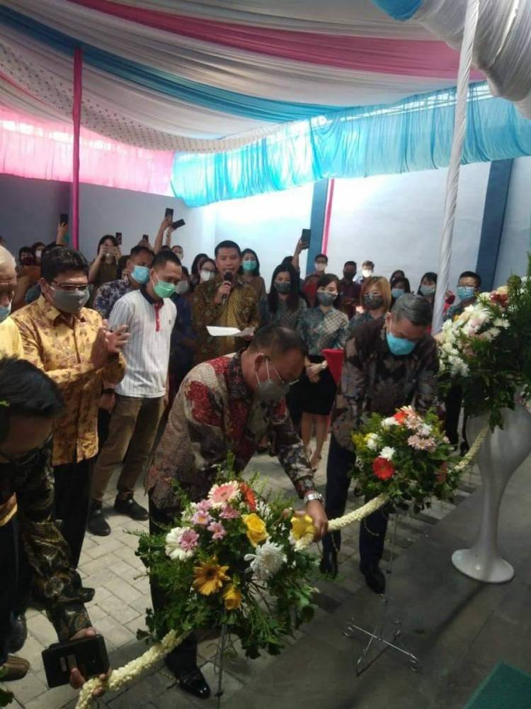 Walikota Binjai Resmikan Gedung GBI Brahrang