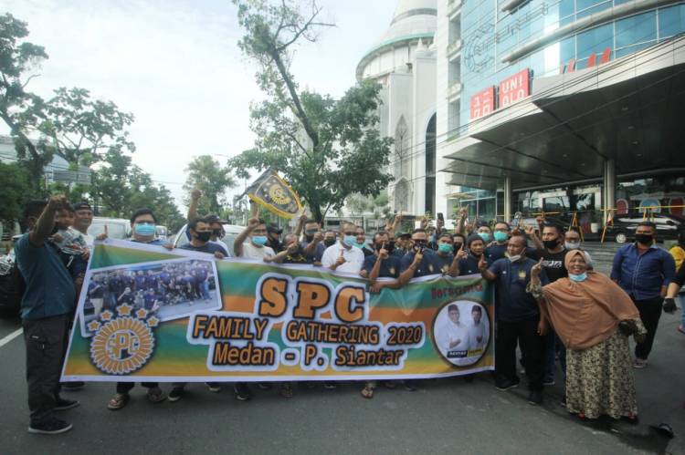 Lepas Touring, Akhyar Diapresiasi Dan Raih Dukungan Dari Komunitas Taksi Online