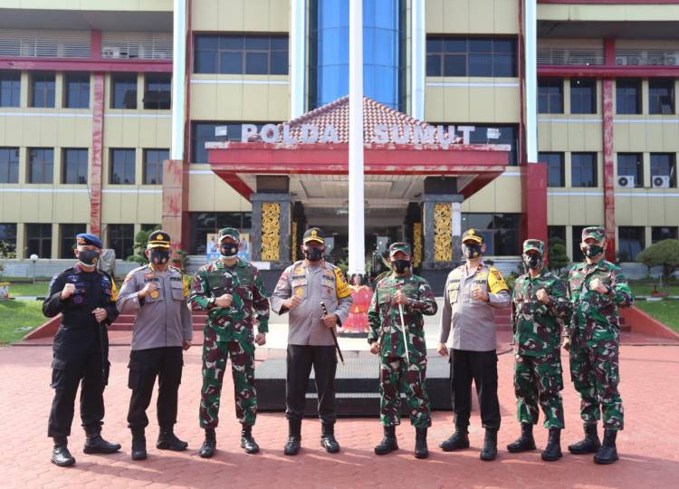 TNI-Polri Siap Menjaga Pilkada di Sumut