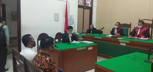 Pungli Proyek RSUD Labuhanbatu, Plt Kadis Perkim dan Stafnya Dituntut 18 Bulan Penjara