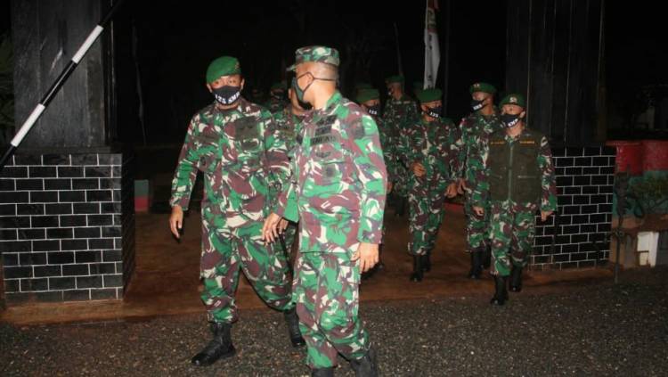 Tim Sintelad Kunjungi Satgas Pamtas Yonif 125/Si&rsquo;mbisa