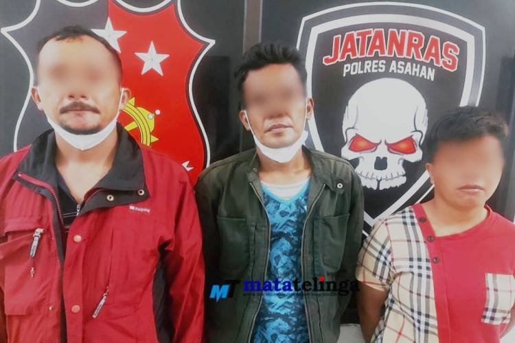 Seorang Wanita Dan Dua Recidivis Diamankan Jatanras  Satreskrim Polres Asahan