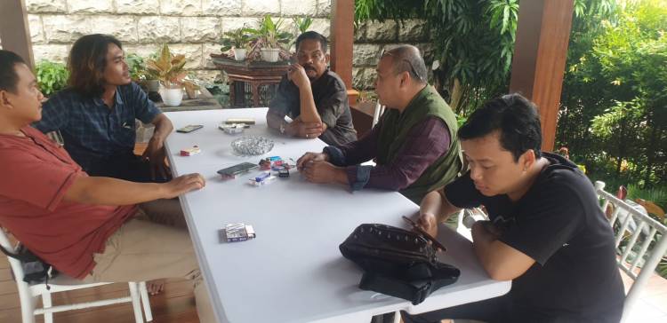 Rahudman Sambut Hangat Ketua FAJI Medan Bicarakan Kejurda Arung Jeram
