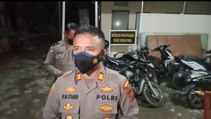 Polsek Medan Baru Amankan 11 Remaja yang Saling Lempar di Dr.Mansyur