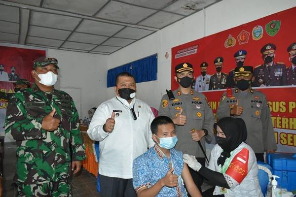 8.170 Pelajar dan Lansia di Tapsel dan Paluta Peroleh Vaksin Dosis Kedua