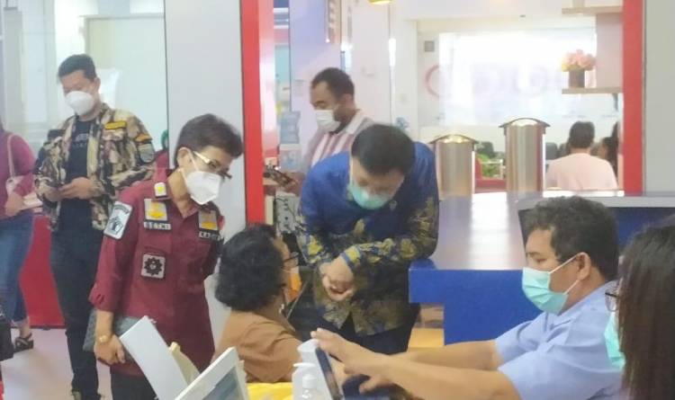 Ketua DPRD Medan Tinjau Vaksinasi Dosis II di Kanim Kelas I TPI Polonia