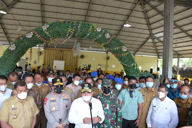 Pangdam I/BB Laksanakan Sosialisasi Lahan Untuk Pembangunan Bendungan Lau Simeme