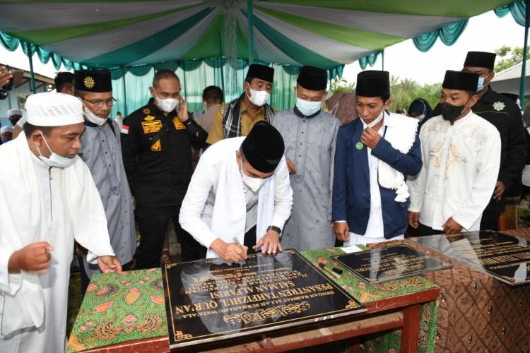 Gubsu Buka Acara Peresmian Ponpes Tahfiz Qur'an Salman Alfarisi