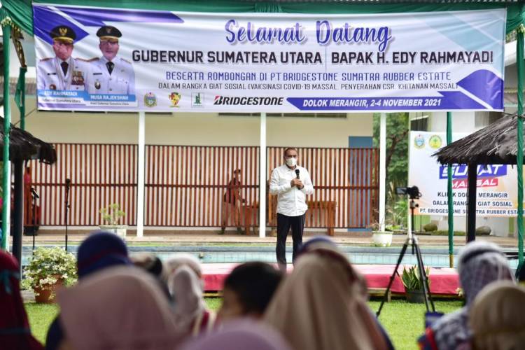 Meski Kasus Covid-19 Terus Menurun, Edy Rahmayadi Minta Masyarakat Tetap Jaga Prokes