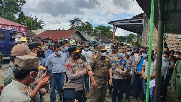 106 Desa di Dairi Gelar Pilkades, Kapolda Sumut Tinjau Langsung
