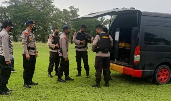Polisi Ledakan Granat Nenas Temuan Warga Tebingtinggi