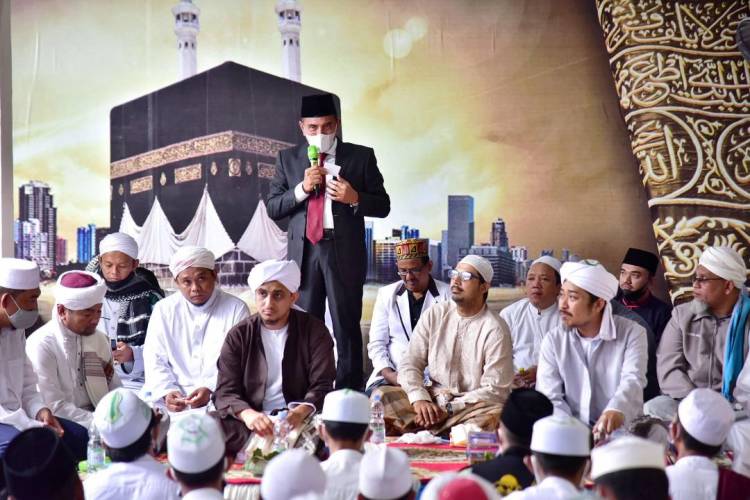 Edy Rahmayadi Hadiri Peringatan Maulid Nabi Muhammad SAW Di PTQ Usamah Bin Zaid