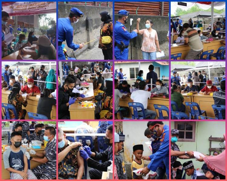 Diperuntukkan Nelayan Pesisir Belawan Ditpolairud Polda Sumut Gelar Vaksinasi Tahap II