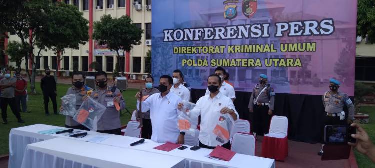 Warga Lorong Pisang Belawan Ditangkap Jatanras Polda Sumatera Utara