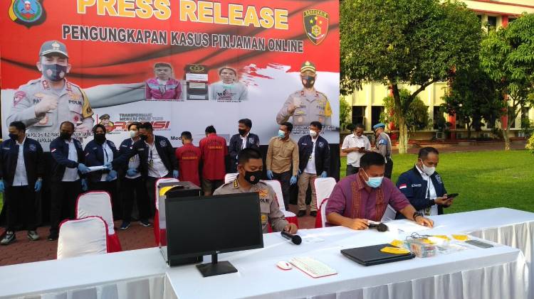 Dua Pelaku Penipuan Online, ditangkap Ditreskrimsus Poldasu