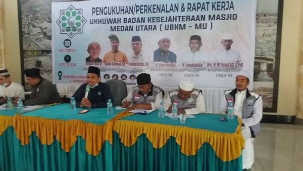 BKM Medan Utara Terbentuk, Ketua H Sutiono dan Irfan Hamidi Sebagai Penasehat