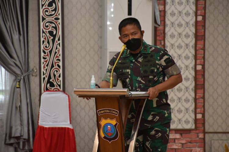 Bahas Operasi Lilin Toba 2021 Pangdam I/BB dan Forkopimda Sumut Gelar Pertemuan