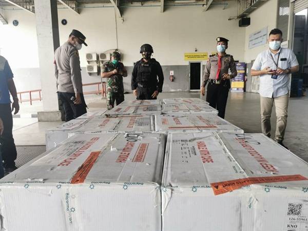 177.880 Dosis Vaksin Coronavac Tiba di Sumut