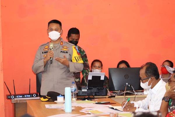 Kapolres Simalungun Ajak Masyarakat Dukung Optimalisasi Vaksin