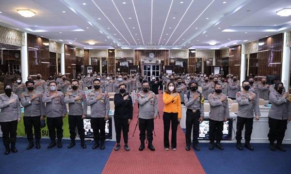Polda Sumut Gelar Pelatihan Konten Kreatif, Ada Aipda Herman Hadi Basuki Sebagai Narsum