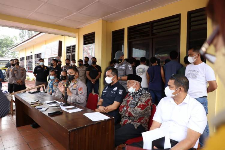 Atasi Keributan Pilkades di Desa Bertungen Julu Dairi Tokoh Masyarakat Apresiasi ketegasan Kapolda Sumut