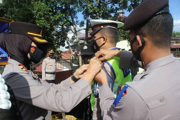 Polres Padangsidimpuan Kerahkan 51 Personil Pelaksanaan Ops Zebra Toba 2021