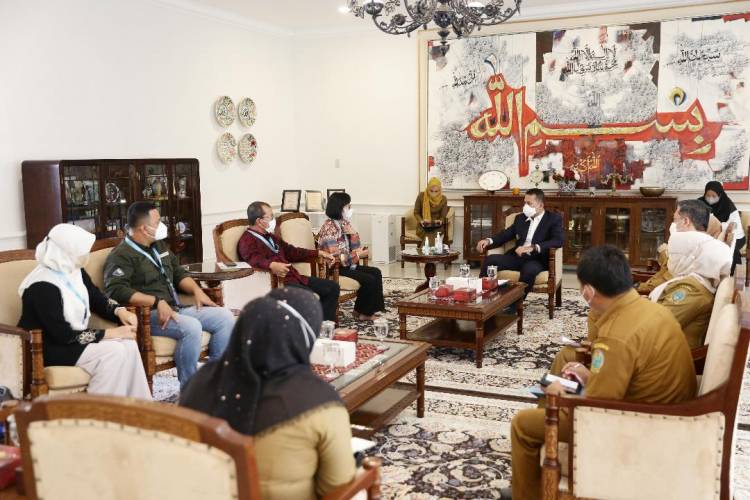 Musa Rajekshah Terima Kunjungan USAID