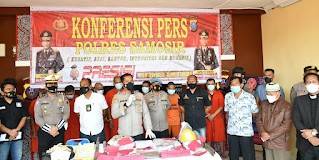 Ini Pengungkapan Kasus Selama Dua Bulan Polres Samosir
