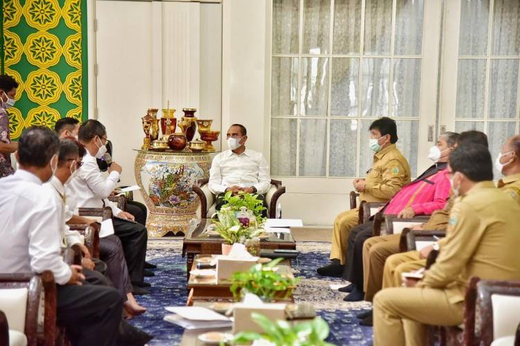 Dukung  Pelaksanaan Sinode GKLI XXX, Edy Rahmayadi Terima Audiensi Pengurus GKLI