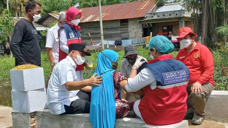 BIN Vaksin Pelajar dan Masyarakat di Asahan- Batubara