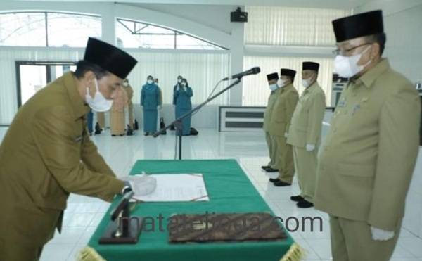 Sekda Kukuhkan  Zulkarnain Nasution Sebagai Inspektur Daerah Kabupaten Asahan