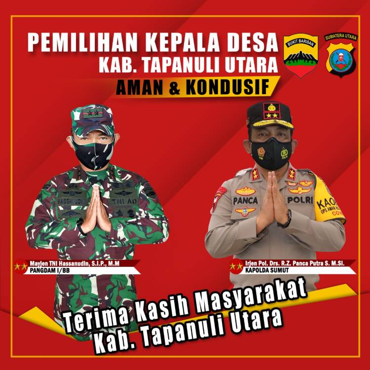 Kapoldasu: Terimakasih masyarakat Taput dan Tidak Euforia