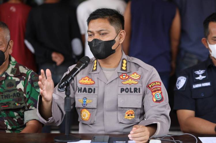 Terkait Kasus Perusakan Kotak suara Pilkades Polres Dairi tetapkan Sembilan Orang Tersangka