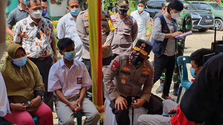 Sebanyak 47.360 Dosis Disebar Serentak Kapolda Sumut Bersama Jajaran Kejar Capaian Vaksinasi